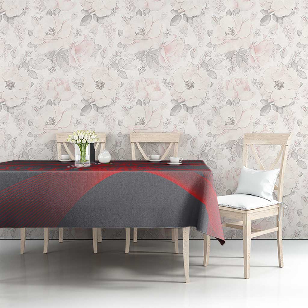 Custom New Caledonia Football Tablecloth Allez Les Cagous Grey Version LT14 - Polynesian Pride