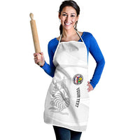 Custom New Caledonia Football Apron Allez Les Cagous White Version - Polynesian Pride