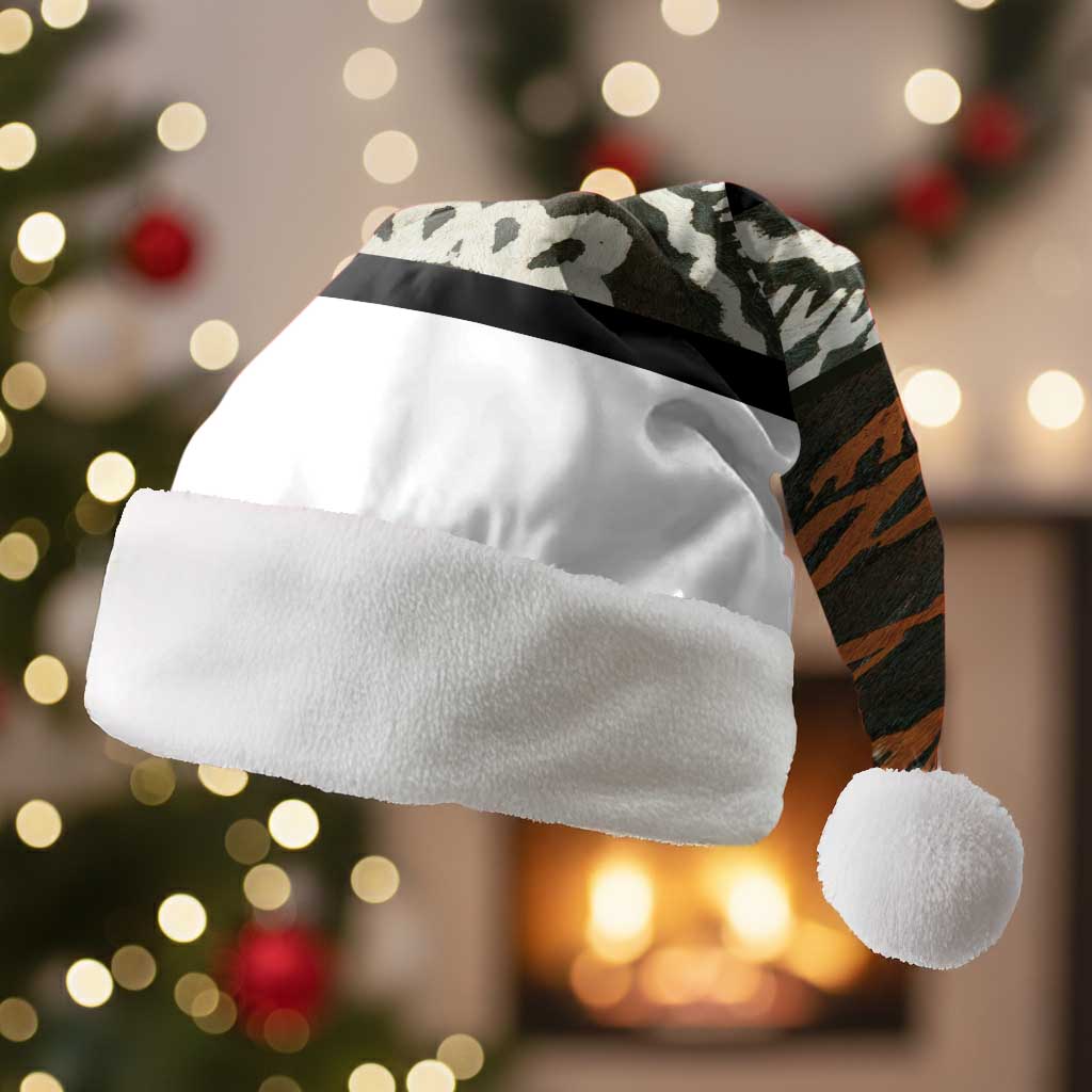 Bula Fiji Tapa Christmas Santa Hat Fijian Masi Vintage Vibes - Polynesian Pride