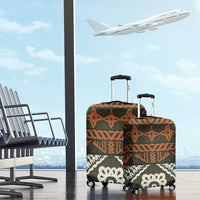 Bula Fiji Tapa Luggage Cover Fijian Masi Vintage Vibes - Polynesian Pride