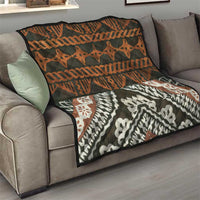 Bula Fiji Tapa Quilt Fijian Masi Vintage Vibes - Polynesian Pride