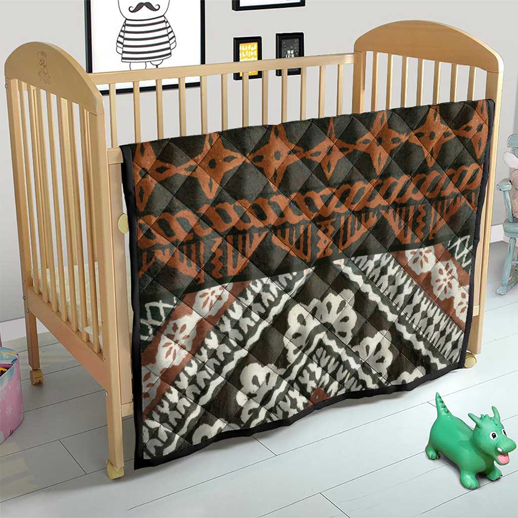 Bula Fiji Tapa Quilt Fijian Masi Vintage Vibes - Polynesian Pride