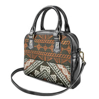 Bula Fiji Tapa Shoulder Handbag Fijian Masi Vintage Vibes - Polynesian Pride