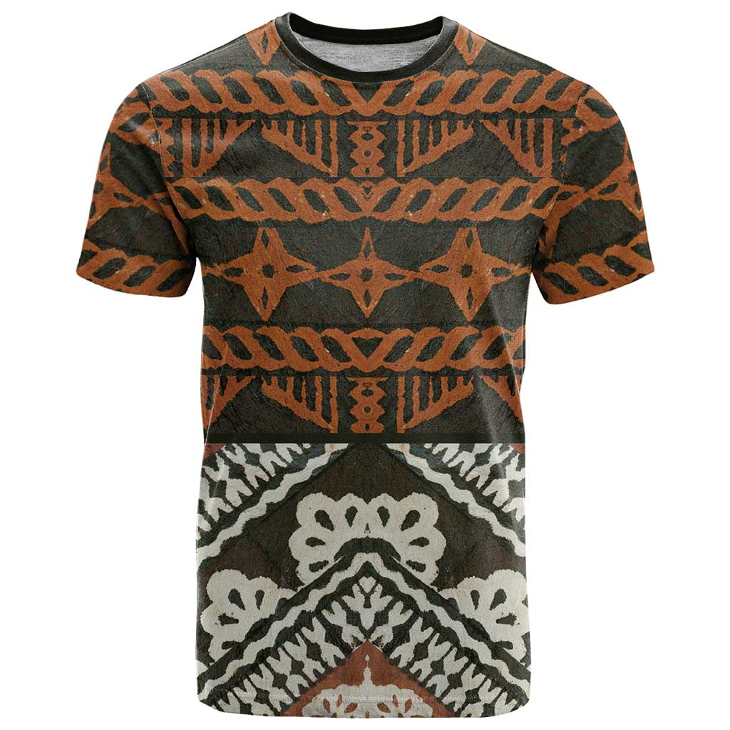 Bula Fiji Tapa T Shirt Fijian Masi Vintage Vibes - Polynesian Pride