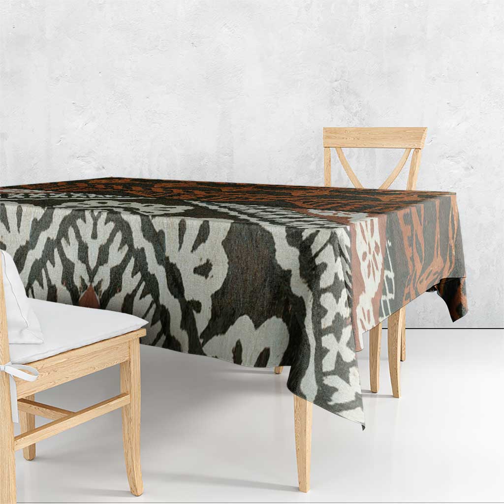 Bula Fiji Tapa Tablecloth Fijian Masi Vintage Vibes LT14 - Polynesian Pride
