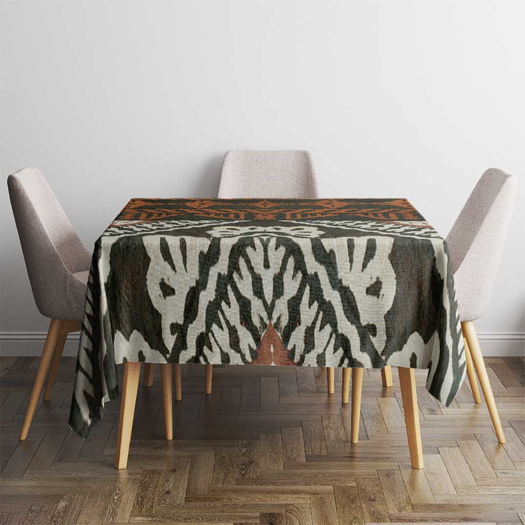 Bula Fiji Tapa Tablecloth Fijian Masi Vintage Vibes LT14 - Polynesian Pride
