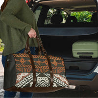 Bula Fiji Tapa Travel Bag Fijian Masi Vintage Vibes - Polynesian Pride