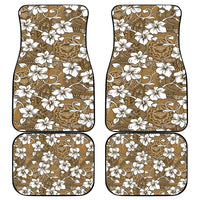 Kuvui Bula Fiji Car Mats Fijian Tapa Seamless Hibiscus - Polynesian Pride