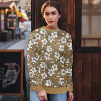 Kuvui Bula Fiji Ugly Christmas Sweater Fijian Tapa Seamless Hibiscus - Polynesian Pride