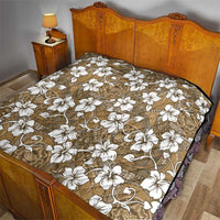 Kuvui Bula Fiji Quilt Fijian Tapa Seamless Hibiscus - Polynesian Pride