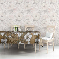 Kuvui Bula Fiji Tablecloth Fijian Tapa Seamless Hibiscus LT14 - Polynesian Pride