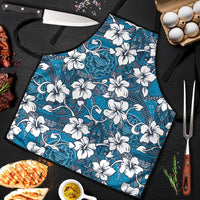 Karakarawa Bula Fiji Apron Fijian Tapa Seamless Hibiscus - Polynesian Pride