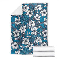 Karakarawa Bula Fiji Blanket Fijian Tapa Seamless Hibiscus - Polynesian Pride