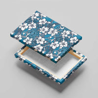 Karakarawa Bula Fiji Canvas Wall Art Fijian Tapa Seamless Hibiscus - Polynesian Pride