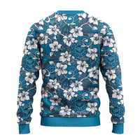 Karakarawa Bula Fiji Ugly Christmas Sweater Fijian Tapa Seamless Hibiscus - Polynesian Pride