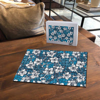 Karakarawa Bula Fiji Puzzle Fijian Tapa Seamless Hibiscus - Polynesian Pride