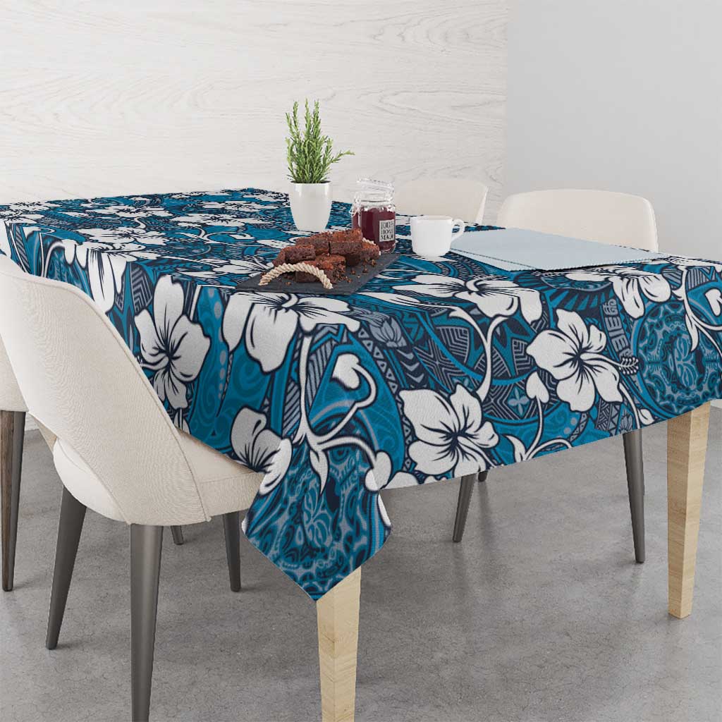 Karakarawa Bula Fiji Tablecloth Fijian Tapa Seamless Hibiscus LT14 - Polynesian Pride