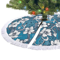 Karakarawa Bula Fiji Tree Skirt Fijian Tapa Seamless Hibiscus - Polynesian Pride