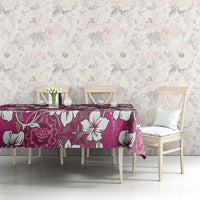 Piqi Bula Fiji Tablecloth Fijian Tapa Seamless Hibiscus LT14 - Polynesian Pride
