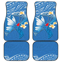 Polynesia Diabetes Awareness Month Car Mats In November We Wear Blue LT14 - Polynesian Pride