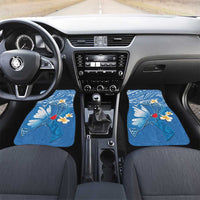 Polynesia Diabetes Awareness Month Car Mats In November We Wear Blue LT14 Set 2pcs - Front Blue - Polynesian Pride
