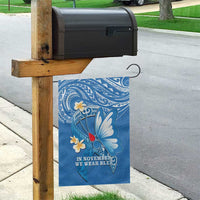 Polynesia Diabetes Awareness Month Garden Flag In November We Wear Blue LT14 - Polynesian Pride