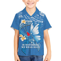 Polynesia Diabetes Awareness Month Hawaiian Shirt In November We Wear Blue LT14 - Polynesian Pride
