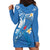 Polynesia Diabetes Awareness Month Hoodie Dress In November We Wear Blue