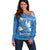 Polynesia Diabetes Awareness Month Off Shoulder Sweater In November We Wear Blue