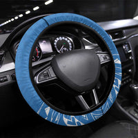 Polynesia Diabetes Awareness Month Steering Wheel Cover In November We Wear Blue LT14 Universal Fit Blue - Polynesian Pride