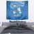 Polynesia Diabetes Awareness Month Tapestry In November We Wear Blue