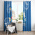 Polynesia Diabetes Awareness Month Window Curtain In November We Wear Blue