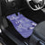 Polynesia Stomach Cancer Awareness Car Mats Periwinkle Ribbon Brave Strong!