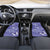 Polynesia Stomach Cancer Awareness Car Mats Periwinkle Ribbon Brave Strong!