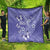 Polynesia Stomach Cancer Awareness Quilt Periwinkle Ribbon Brave Strong!