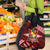 Malo e lelei Tonga Grocery Bag Tongan Ngatu Pattern Red Version