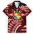 Malo e lelei Tonga Hawaiian Shirt Tongan Ngatu Pattern Red Version LT14 Red - Polynesian Pride