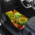 Halo Vanuatu Car Mats Sand Drawing Turtle Polynesian Tropical Flowers LT14 - Polynesian Pride