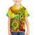 Halo Vanuatu Family Matching Off Shoulder Short Dress and Hawaiian Shirt Sand Drawing Turtle Polynesian Tropical Flowers LT14 Son's Shirt Reggae - Polynesian Pride