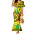 Halo Vanuatu Mermaid Dress Sand Drawing Turtle Polynesian Tropical Flowers LT14 Women Reggae - Polynesian Pride