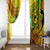 Halo Vanuatu Window Curtain Sand Drawing Turtle Polynesian Tropical Flowers LT14 - Polynesian Pride