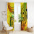 Halo Vanuatu Window Curtain Sand Drawing Turtle Polynesian Tropical Flowers LT14 - Polynesian Pride