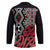 New Zealand Hockey Jersey Aotearoa Kowhaiwhai Mix Taniko Art - Red - Polynesian Pride