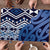 New Zealand Puzzle Aotearoa Kowhaiwhai Mix Taniko Art - Blue - Polynesian Pride