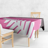 Custom New Zealand Aotearoa Cricket Tablecloth Go White Silver Fern LT14 - Polynesian Pride