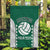 Custom Hawaii Volleyball Garden Flag Hawaiian Kakau Pattern