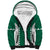 Custom Hawaii Volleyball Sherpa Hoodie Hawaiian Kakau Pattern