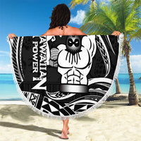 Black Hawaii Ikaika Warrior Beach Blanket Hawaiian Power