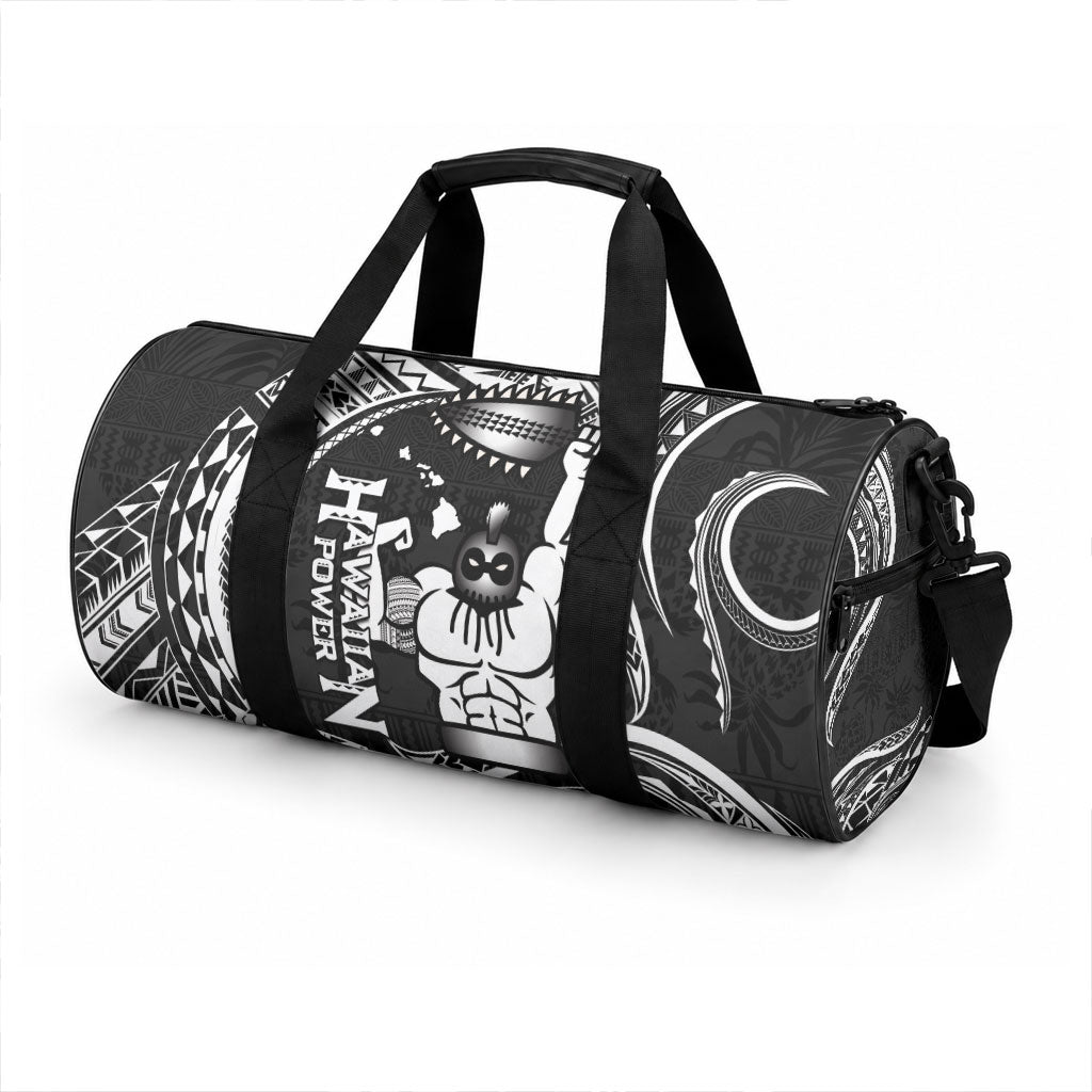 Black Hawaii Ikaika Warrior Duffle Bag Hawaiian Power LT14 - Polynesian Pride