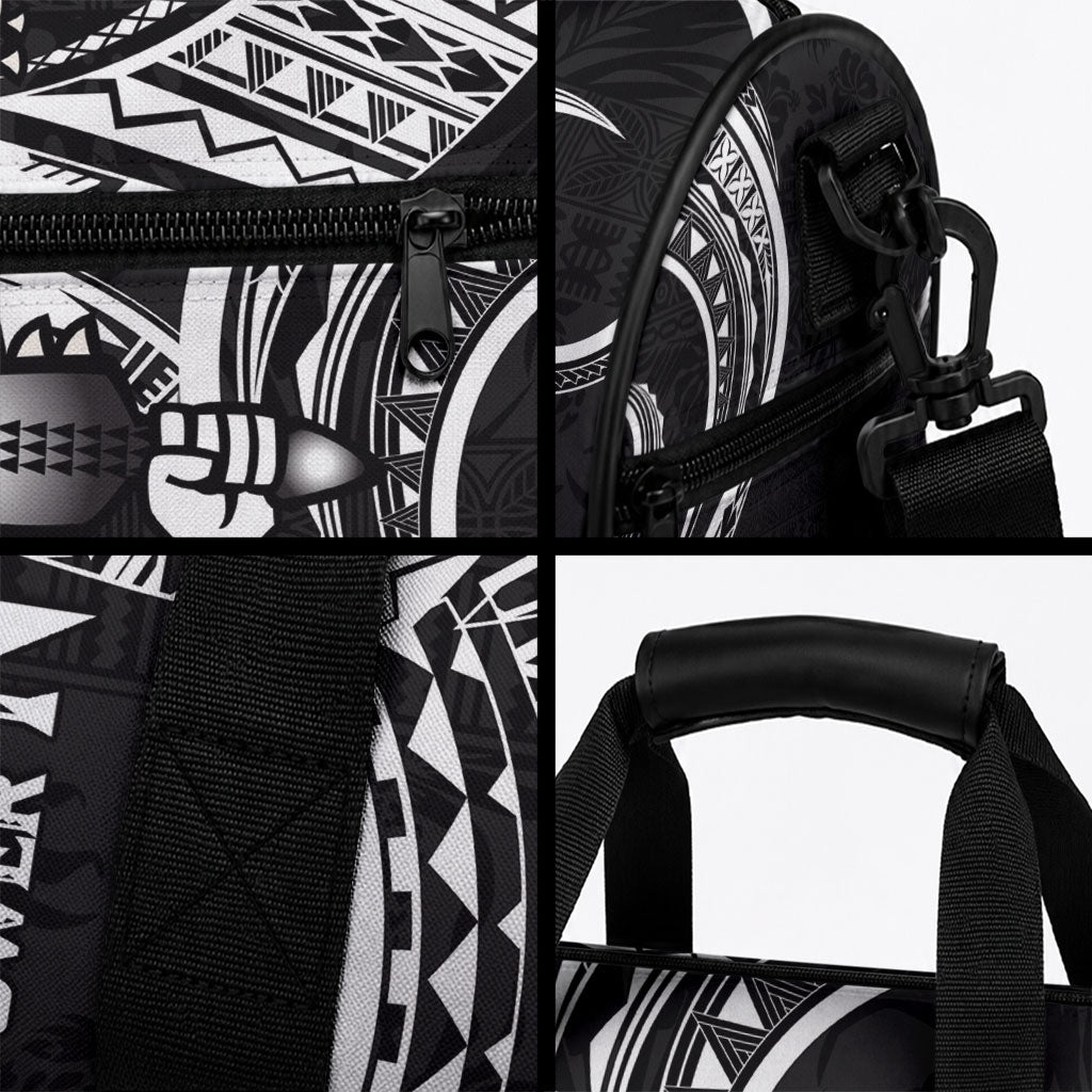 Black Hawaii Ikaika Warrior Duffle Bag Hawaiian Power LT14 - Polynesian Pride